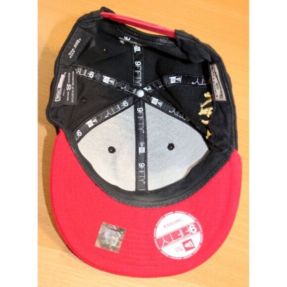 NBA Chicago Bulls Snapback Cap Hat OS One Size New Era 9Fifty Hardwood Classics - Picture 4 of 8